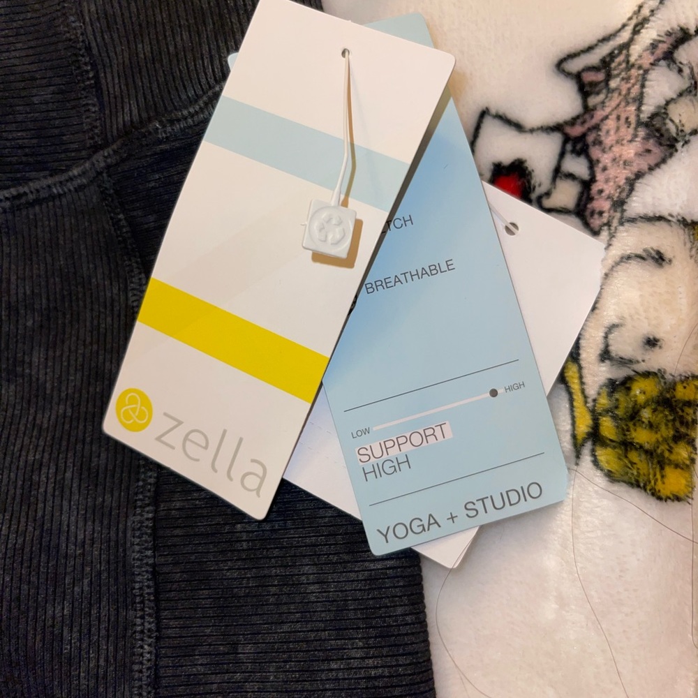 NWT ZELLA BLACK WASH BIKER SHORTS